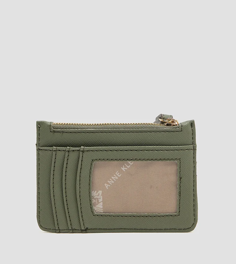 Anne Klein  Anne Klein Logo Detail Zippered Wallet for Women | Best Price UAE